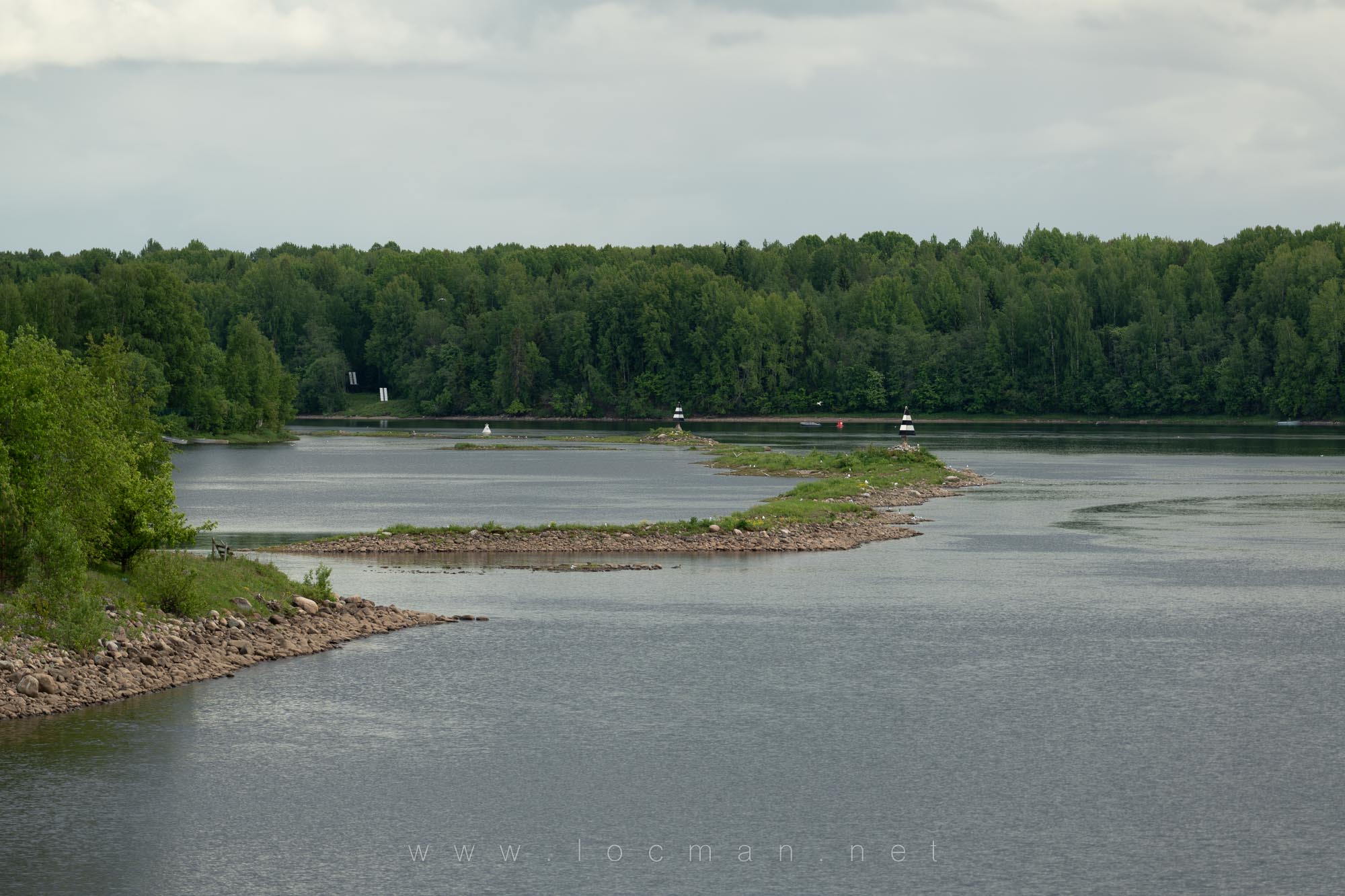Насыпь на реке Свирь
