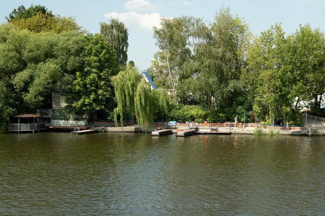 Пристань для частных катеров в Жуковском