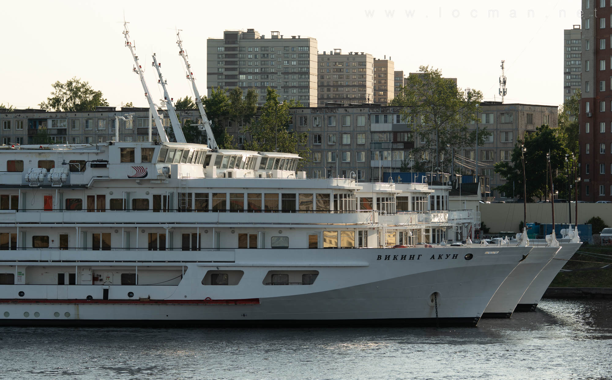 Теплоходы компании Викинг (Viking Cruises) в Санкт-Петербурге