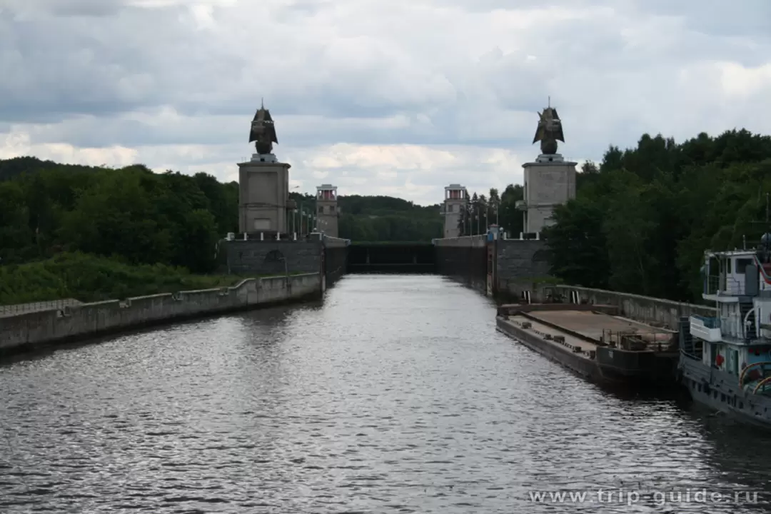 Начало канала им москвы